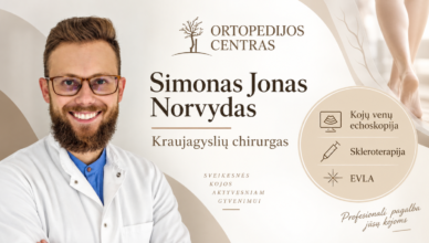 simonas Jonas Norvydas kraujagyslių chirurgas vilniuje